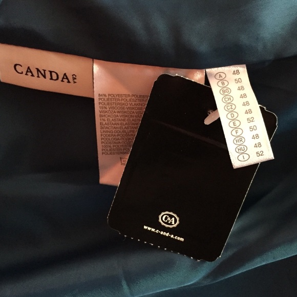 ✨NWT✨ Long Soft Dark Turqoise Peacoat - Picture 8 of 8